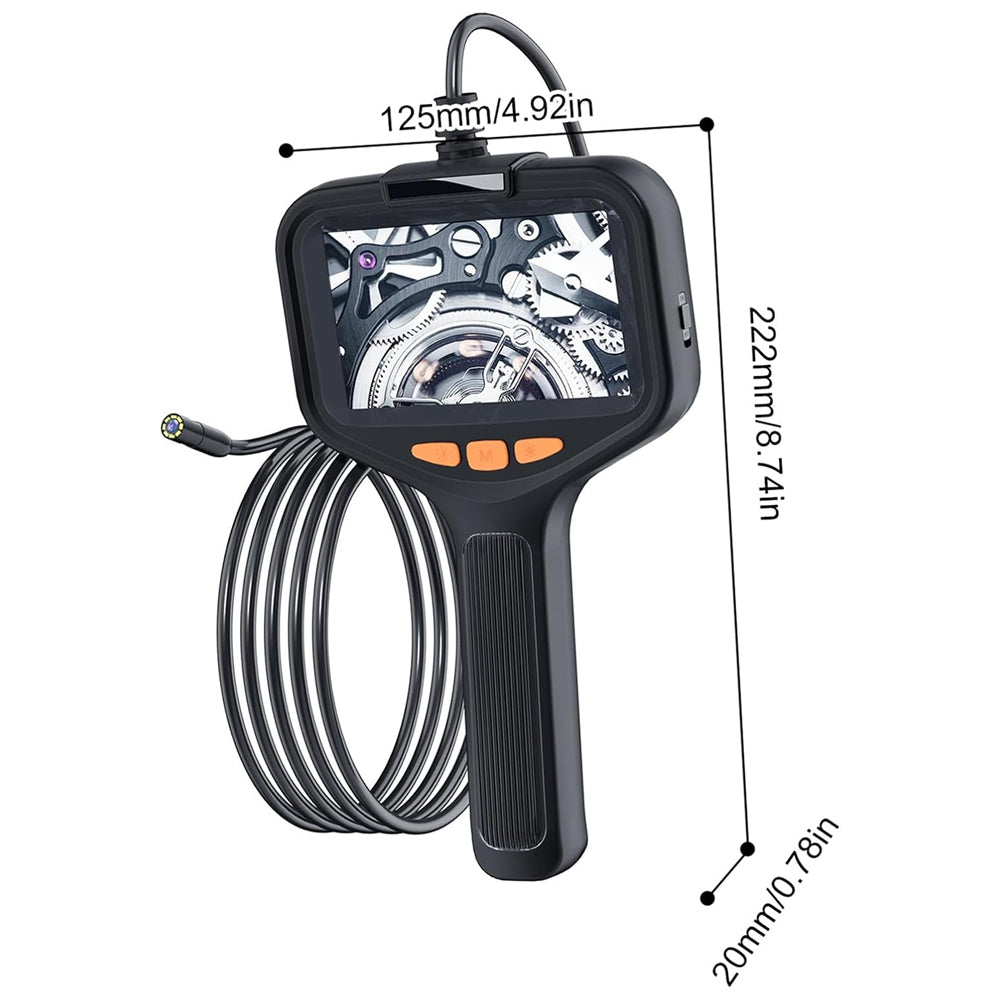 4.3" LCD Full HD Endoscope Handheld Inspection Camera - 2M Cable