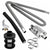 Diesel Heater Accessories – 100cm Stainless Steel Exhaust Muffler & Air Intake Kit (25mm)