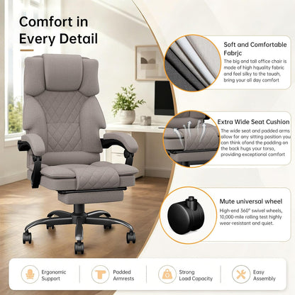 Ziva Nexus Home Office Chair - Light Brown