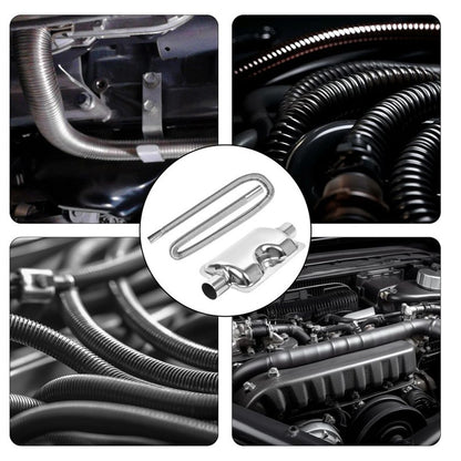 Diesel Heater Exhaust Pipe Hose and Silencer Muffler Filter