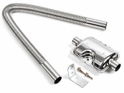 Diesel Heater Exhaust Pipe Hose and Silencer Muffler Filter