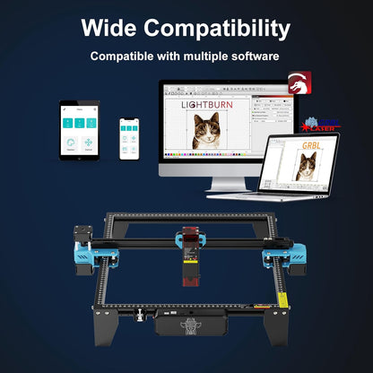 Laser Engraver DIY Engraving Cutting Machine - High Precision Laser Engraver Machine