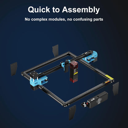Laser Engraver DIY Engraving Cutting Machine - High Precision Laser Engraver Machine