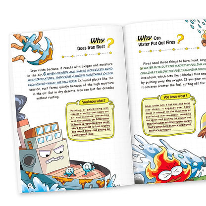 100000 Whys Kids Book – Children's Encyclopedia Extracurricular Reading Book for Primary School Students