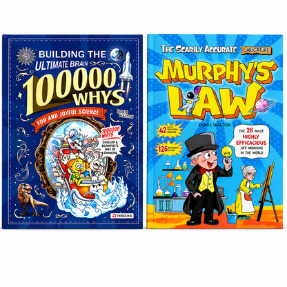 100000 Whys Kids Book + Murphys Law Kids Book