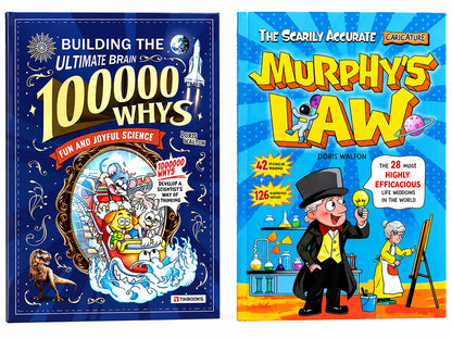 100000 Whys Kids Book + Murphys Law Kids Book