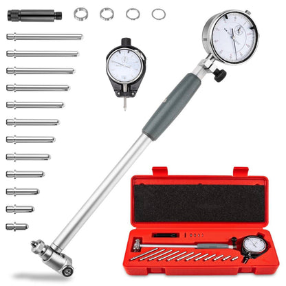 Dial Bore Gauge 50-160mm, Inner Diameter Measuring Tool with Bridge Guard