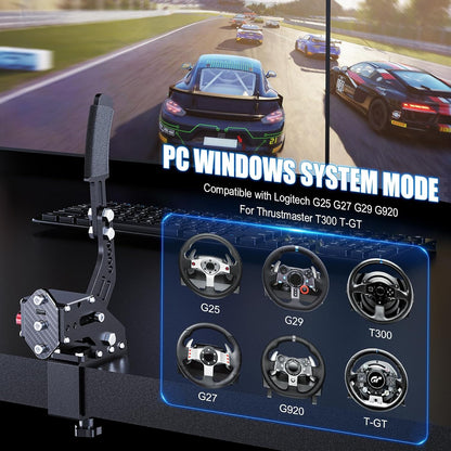 USB Handbrake Simulate Linear Racing Game Handbrake Support Logitech Wheel