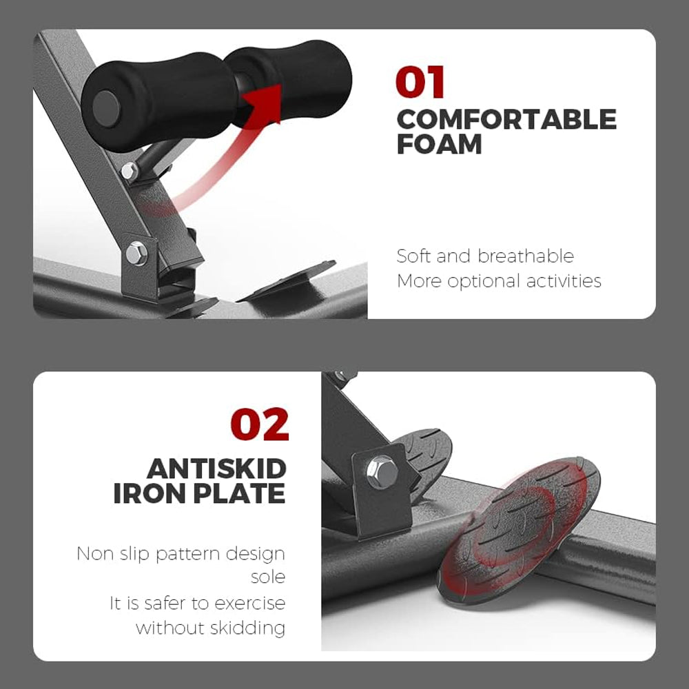 Adjustable Roman Chair Hyperextension Bench