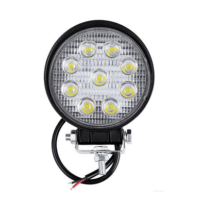 4WD ATV spot lights showing front flood beam design