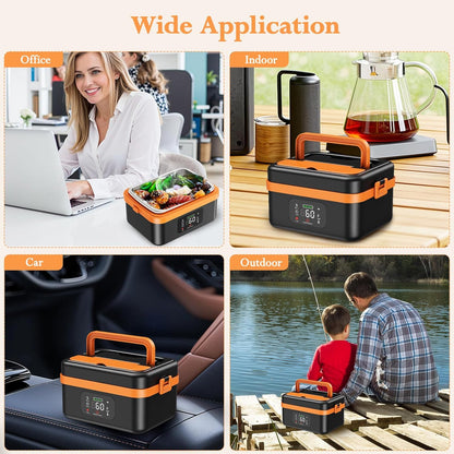 Electric Lunch Box Food Heater Food Warmer 1L
