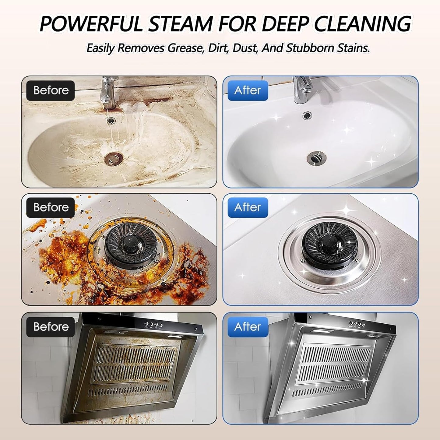 2500W High Pressure Steam Cleaner