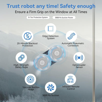 Smart Window Cleaning Robot Vacuum Cleaner
