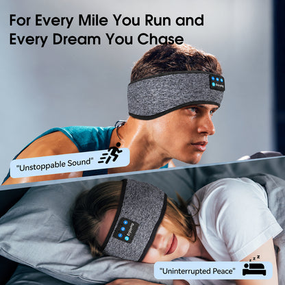Sports Headband Bluetooth Sleep Headphones Headset
