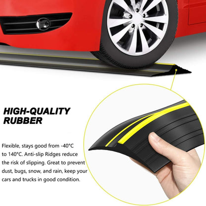 6M Garage Door Seal - Weatherproof Bottom Seal PVC Rubber Garage Door Threshold Seal