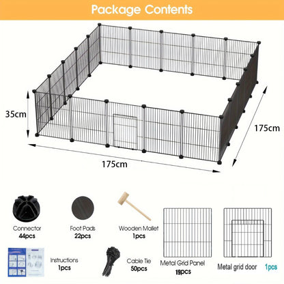 Dog Playpen Pet Playpen Fence 20 Panels