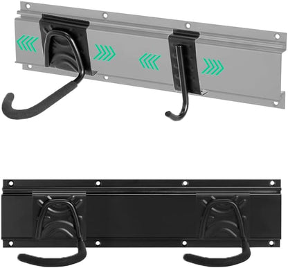 Bike Storage Rack Garage Wall Mount Hanger for 6 Bicycles + 5 Helmets