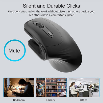 Ergonomic Vertical Mouse Wireless Mouse