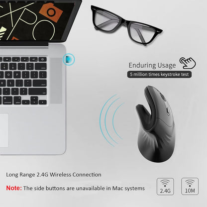 Ergonomic Vertical Mouse Wireless Mouse