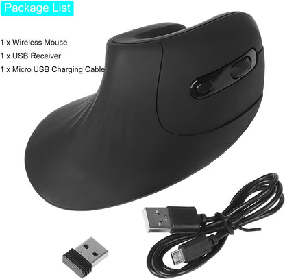 Ergonomic Vertical Mouse Wireless Mouse