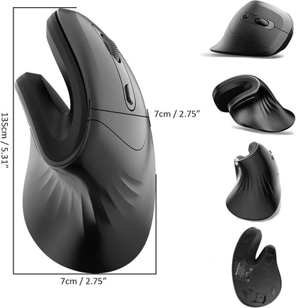 Ergonomic Vertical Mouse Wireless Mouse