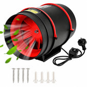 Inline Duct Fan Fan with Controller - 8 Inch