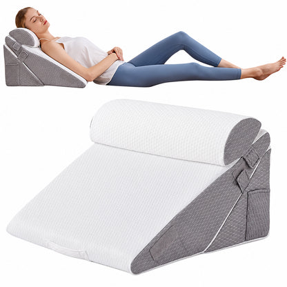 3Pcs Wedge Pillow Set for After Surgery Bed Wedge Pillow for GERD Snoring