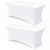 Table Cover Table Cloth white 6ft (2 Pcs)