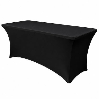 Table Cover Table Cloth Black 6ft