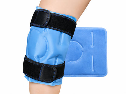Ice Pack Wrap For Knee Injuries Pain Relief