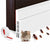 Door Draft Stopper Door Sweep for Exterior Interior Weather Stripping Door Seal