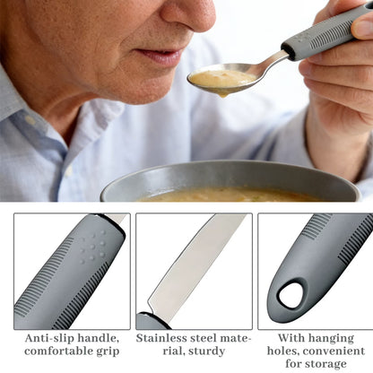 Adaptive Utensils Elderly Utensils Eating Utensils Weighted Handle Spoons Forks