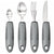 Adaptive Utensils Elderly Utensils Eating Utensils Weighted Handle Spoons Forks