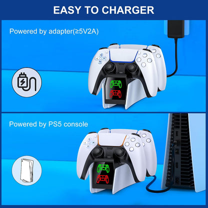 PS5 Dual Controller Charging Station Aftermarket