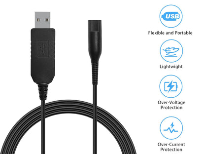 Braun Shaver Charger Charging Cable Replacement