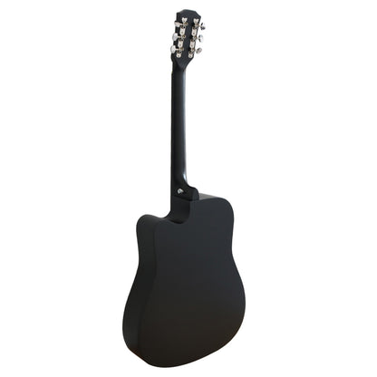 41" Acoustic Guitar Black (With A Free Carry Bag Case)