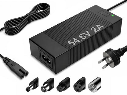 54.6V 2A Ebike Charger for 48V Lithium Battery