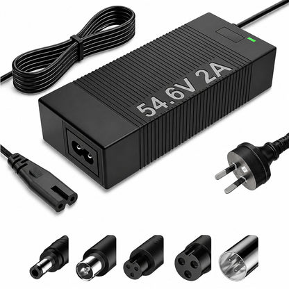 54.6V 2A Ebike Charger for 48V Lithium Battery
