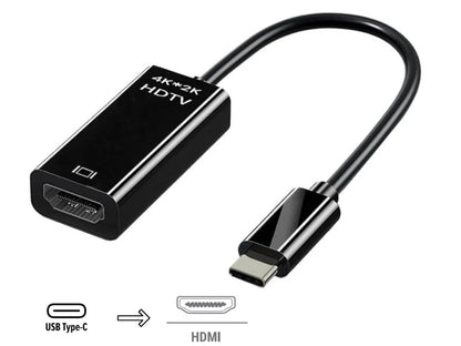 USB C to HDMI Adapter – 4K x 2K Ultra HD Type-C to HDMI Conversion Cable