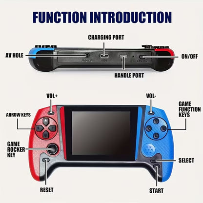 500 in 1 Retro Handheld Gaming Device