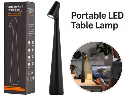 LED Desk Lamp – Portable Cordless Rechargeable Lamp with 2000mAh Battery