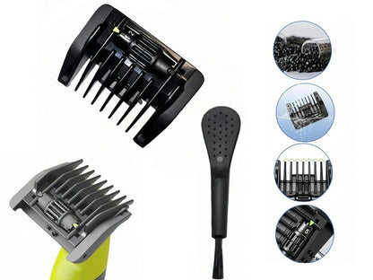 5-in-1 Adjustable Beard Trimmer Guide Comb 1–5mm for OneBlade