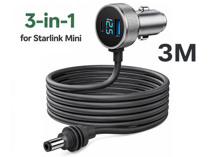 Starlink Mini Power Cable Car Charger