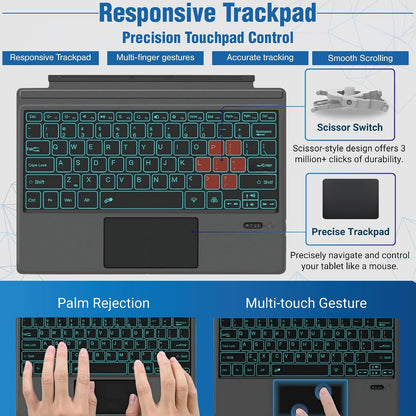 Microsoft Surface Pro Keyboard Type Cover Replacement