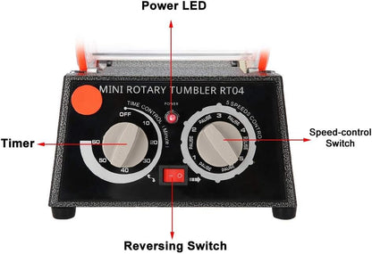 Rotary Tumbler Surface Polisher Machine