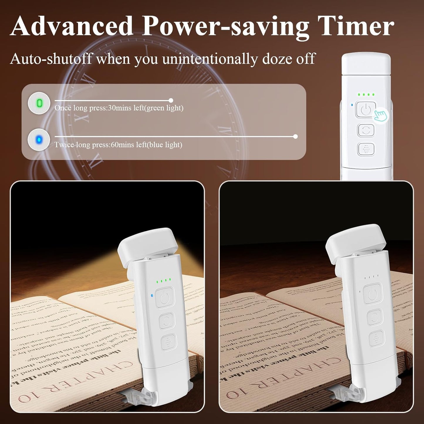 Portable Clip-on LED Reading Light