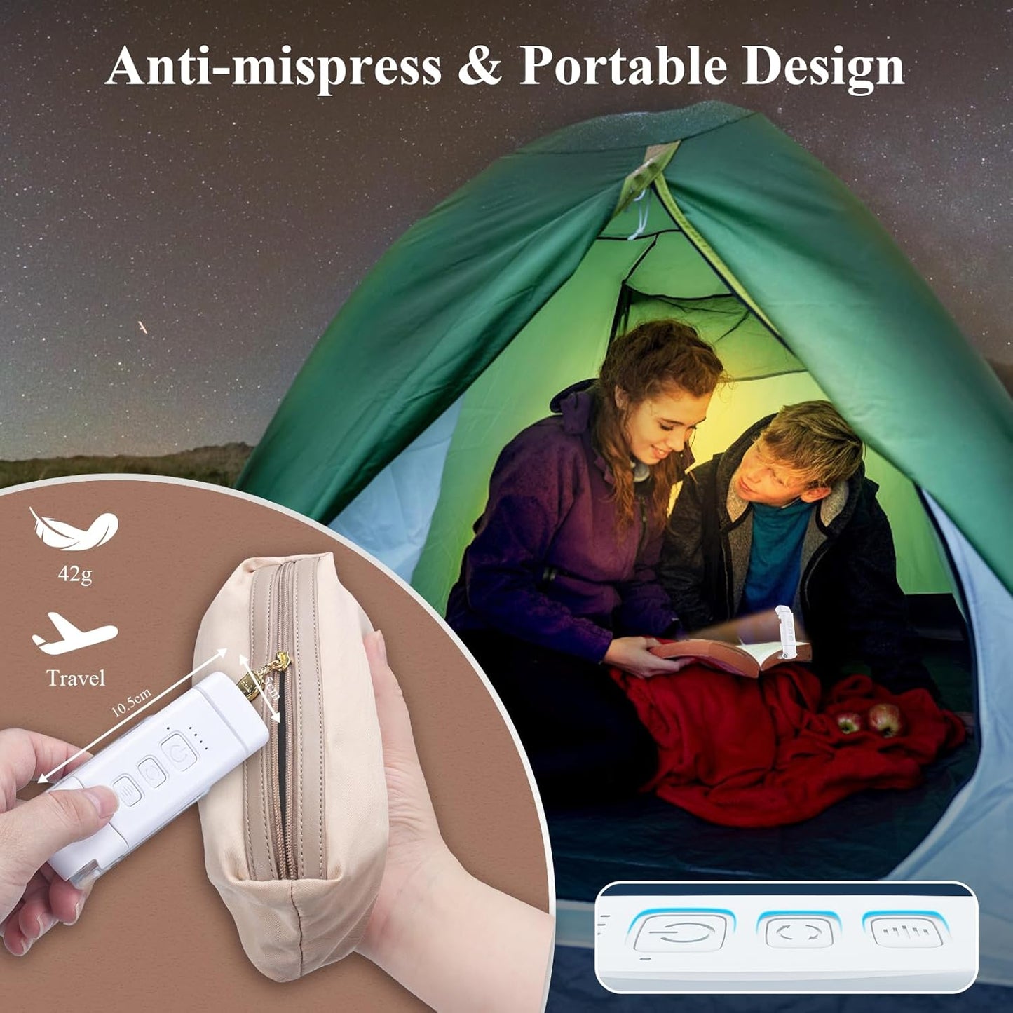 Portable Clip-on LED Reading Light