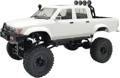 RC Rock Crawler Truck – 1:16 Scale 4WD RC Pickup with LED Headlights