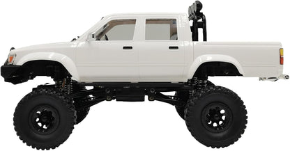 RC Rock Crawler Truck – 1:16 Scale 4WD RC Pickup with LED Headlights
