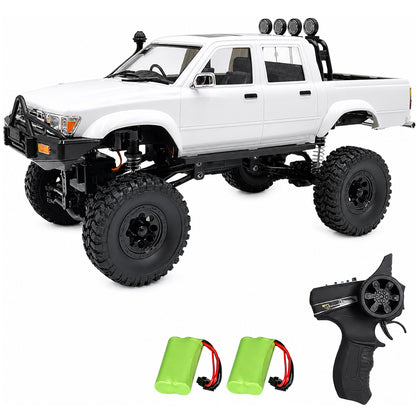 RC Rock Crawler Truck – 1:16 Scale 4WD RC Pickup with LED Headlights